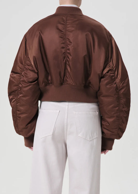 Bomber Jacket Jett Copper Brown