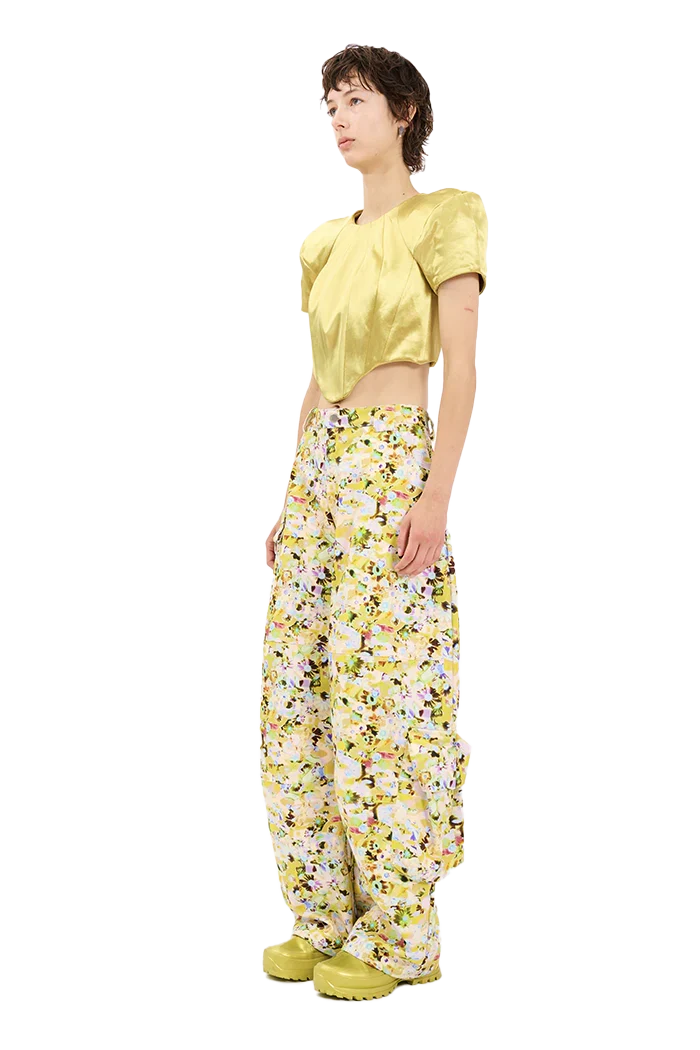 Pants Lawn Cargo Flower