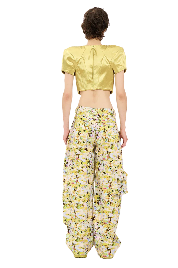Pants Lawn Cargo Flower