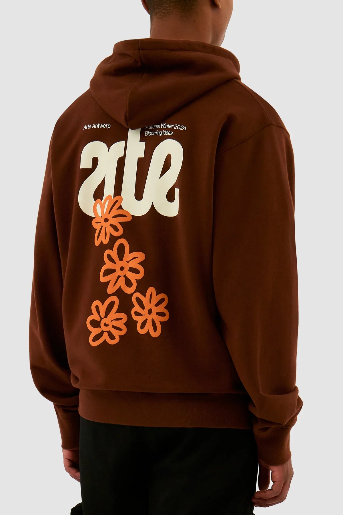 Hoodie Blooming Ideas Brown