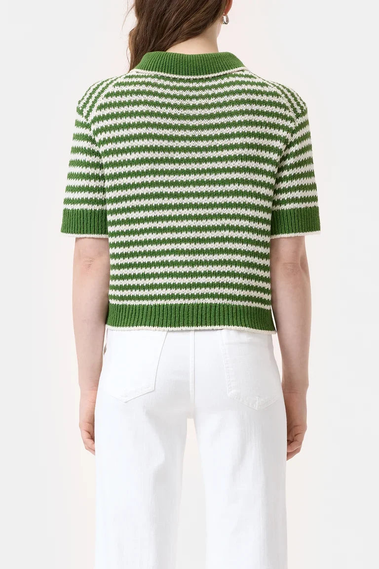 T-shirt Cardigan Matcha Green