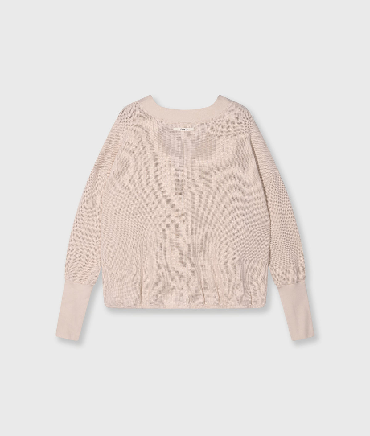 Cardigan V-Neck Mesh