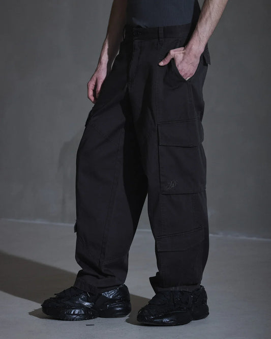 Pants Cargo Twill Dark Grey