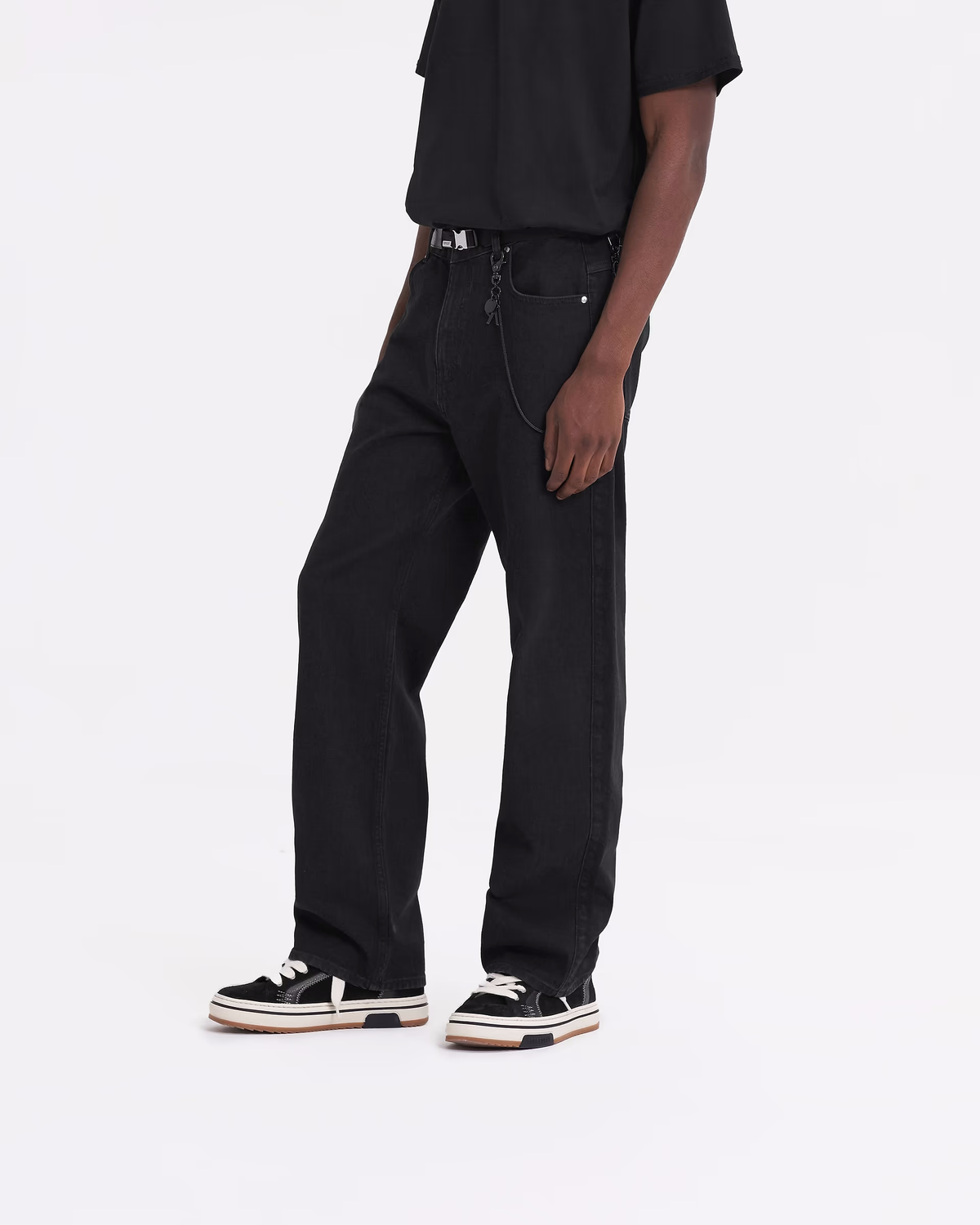Jeans R2 Straight Leg Black