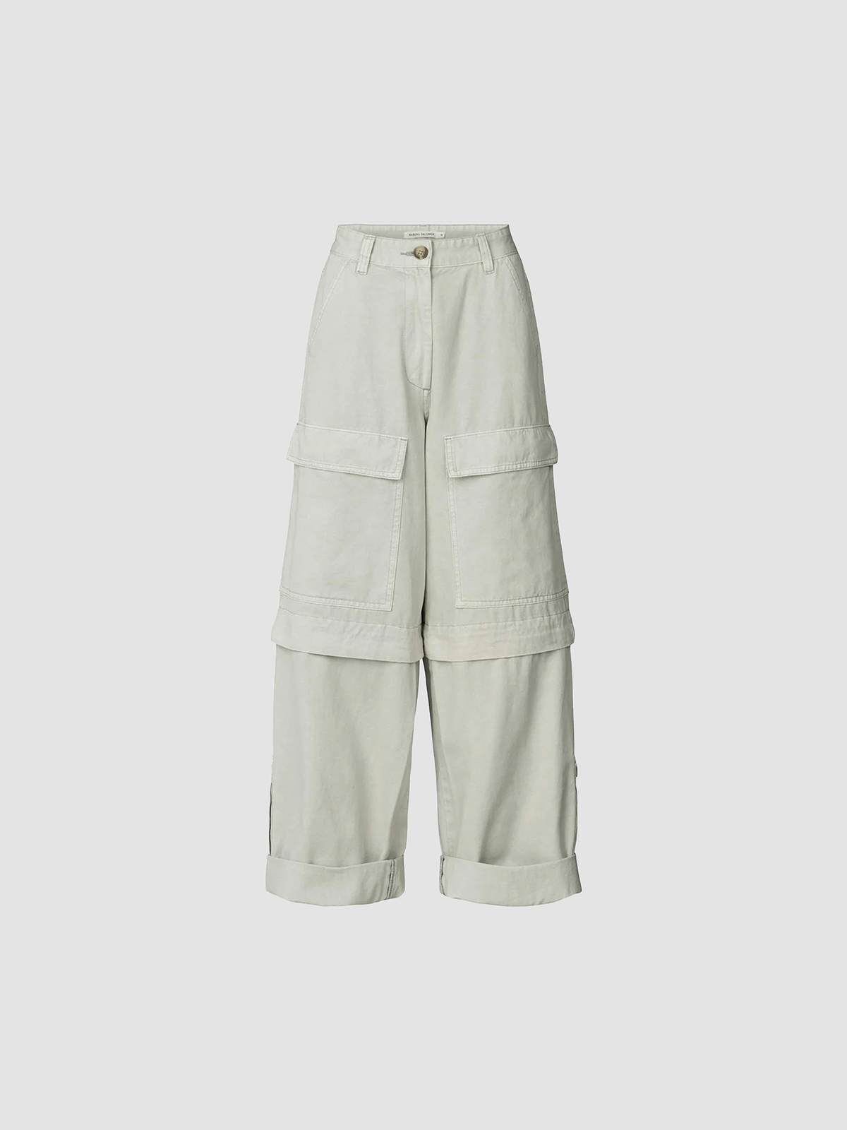 Pants Pammi Canvas Light Grey