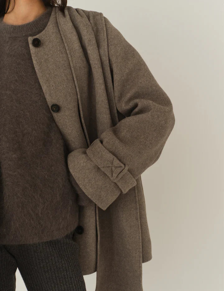 Coat Clooney Cardi Beige