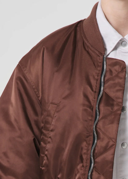 Bomber Jacket Jett Copper Brown