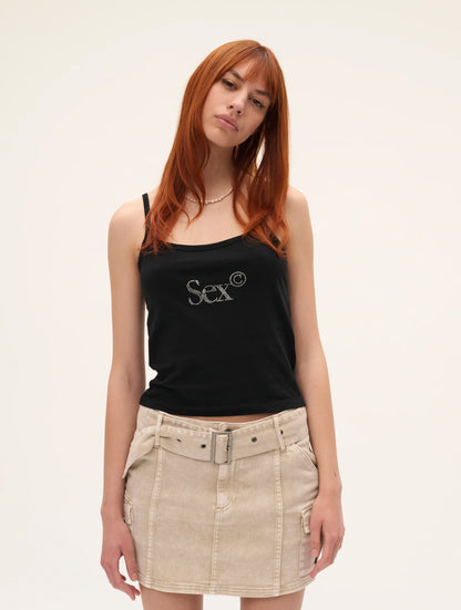 Tank Top S*x Black