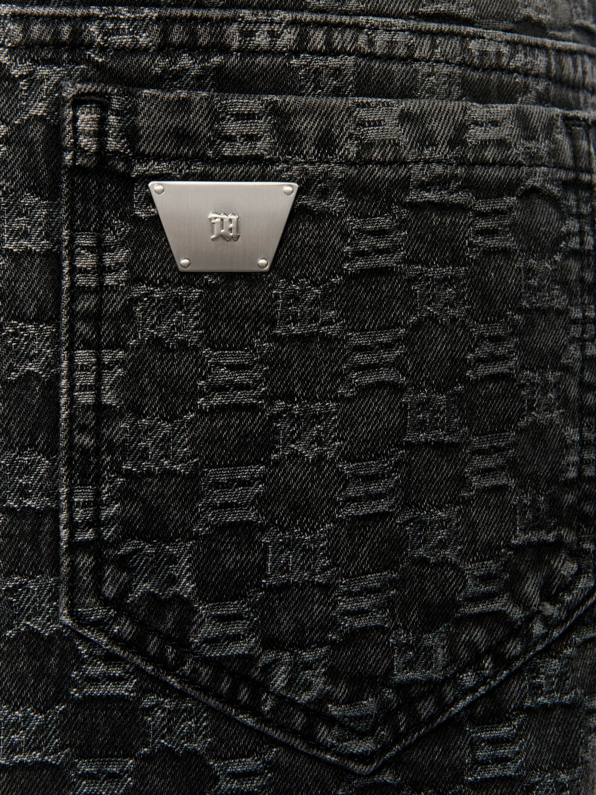 Jeans Austin Monogram Washed Black
