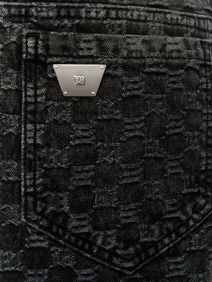 Jeans Austin Monogram Washed Black