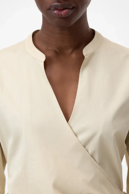 Blouse Wrap Dune Beige
