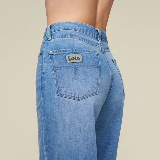 Jeans Skater Loose Blue