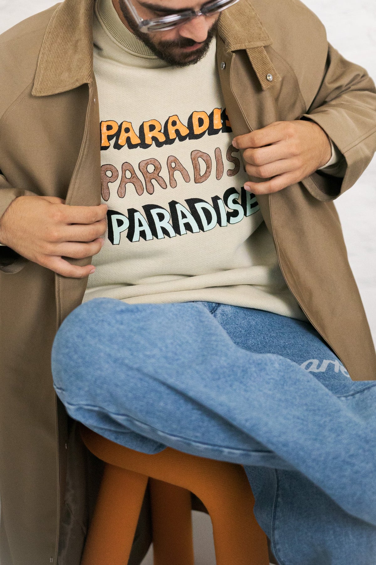 Sweatshirt Paradise Fields Or Rye