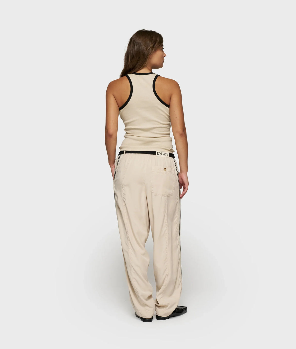 Pants Wide Light Earth