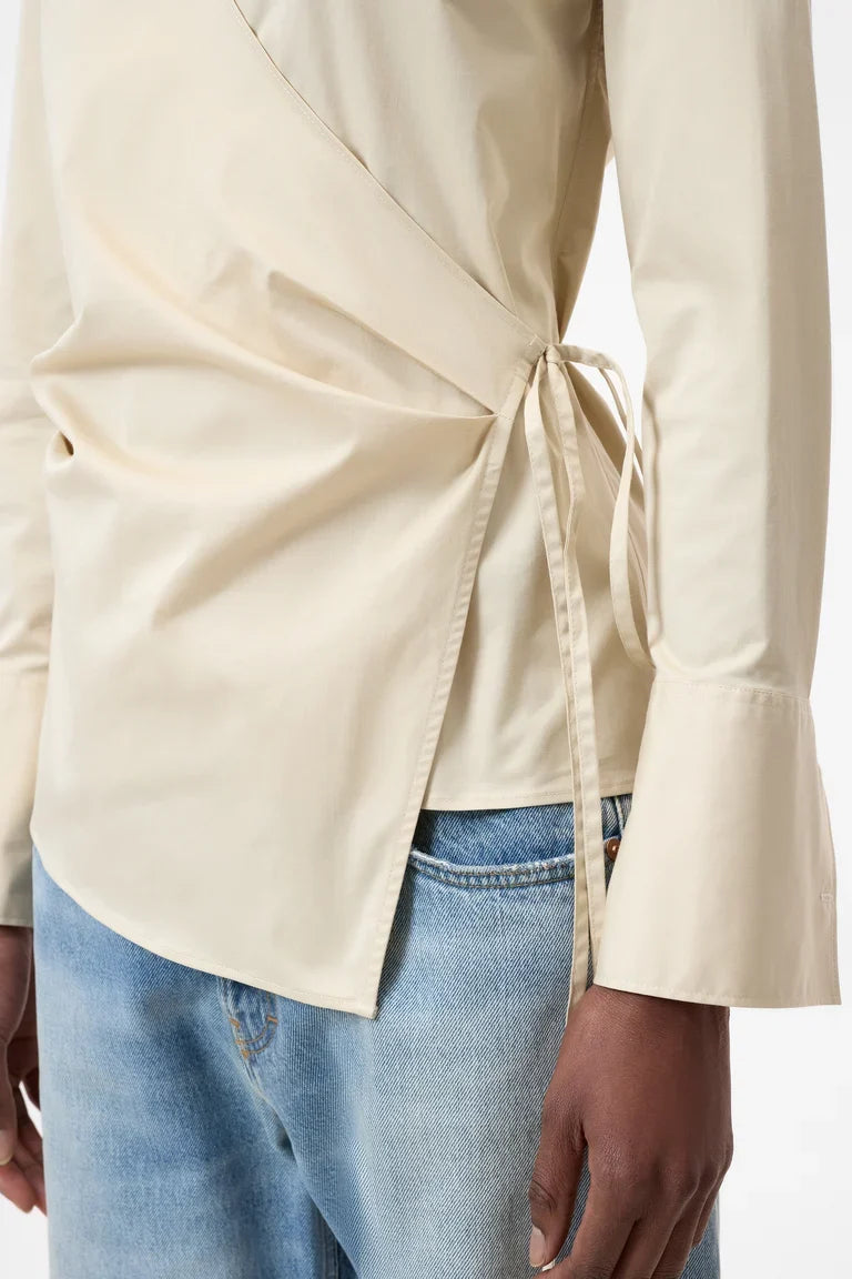 Blouse Wrap Dune Beige