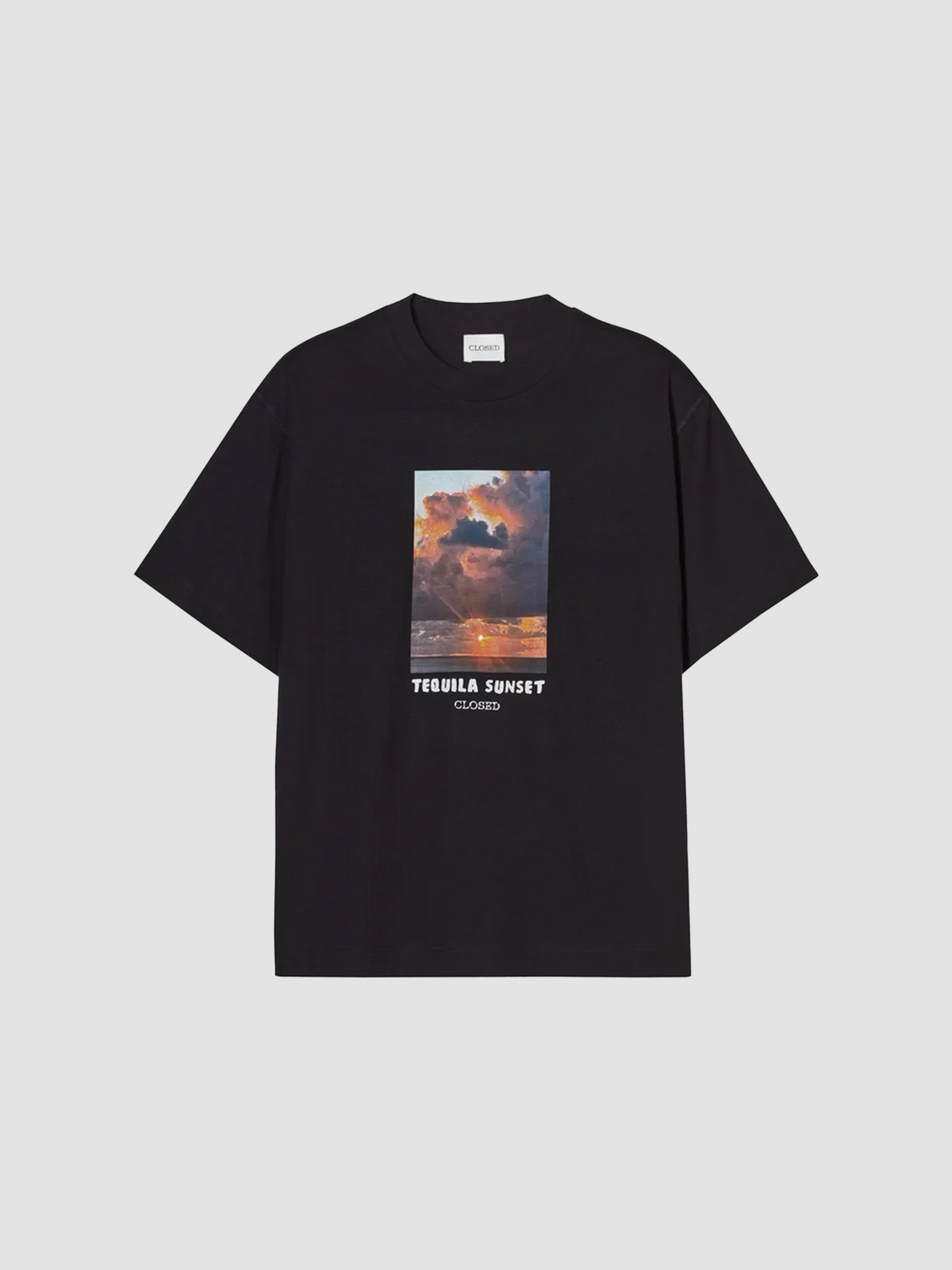 T-shirt Printed Black