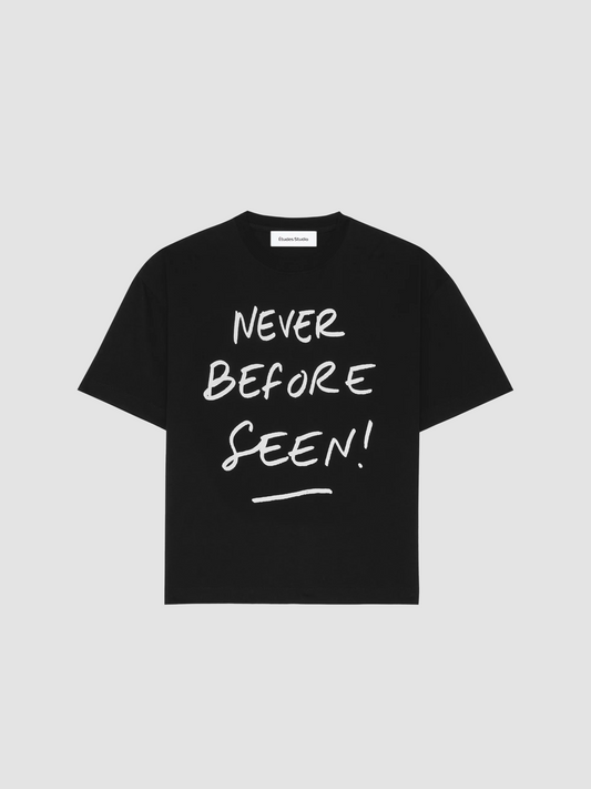 T-shirt Never Before Relax Black