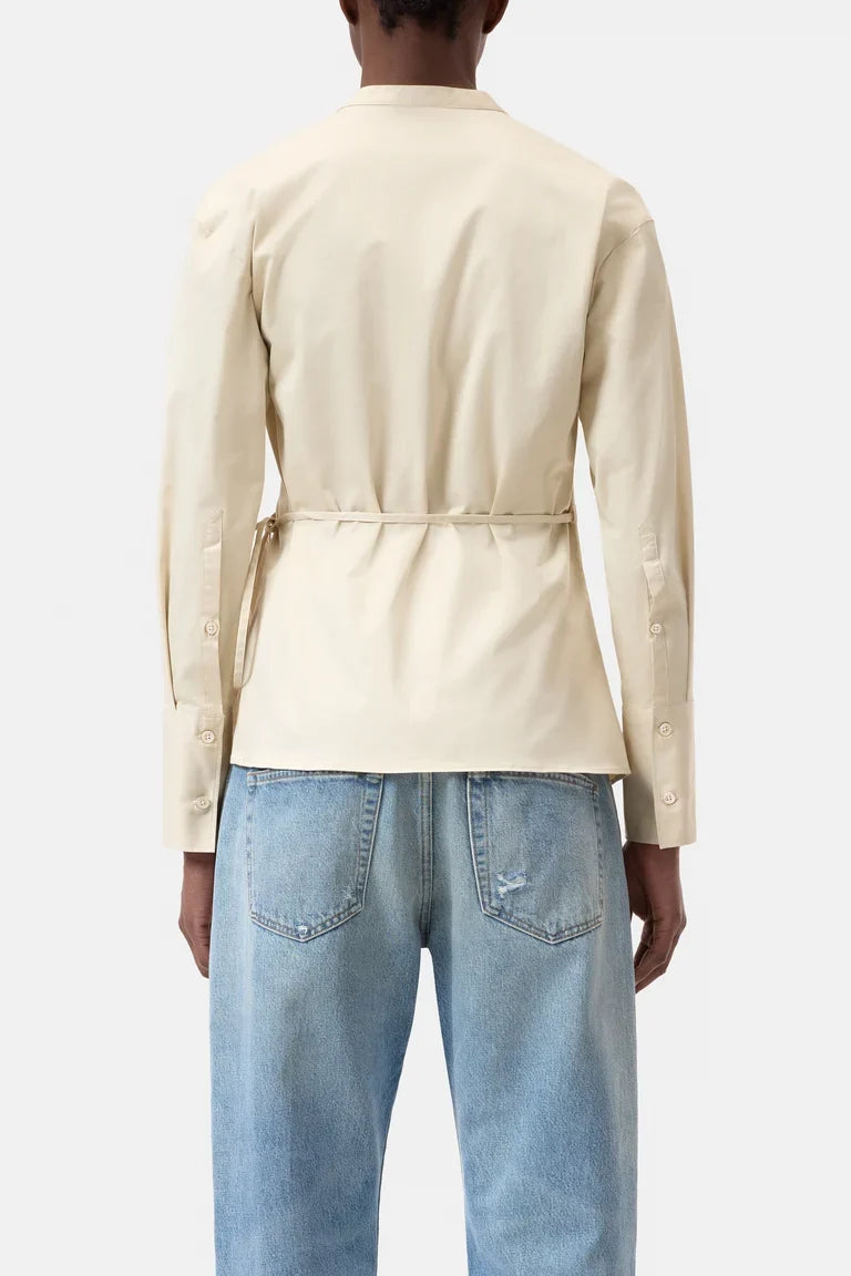 Blouse Wrap Dune Beige