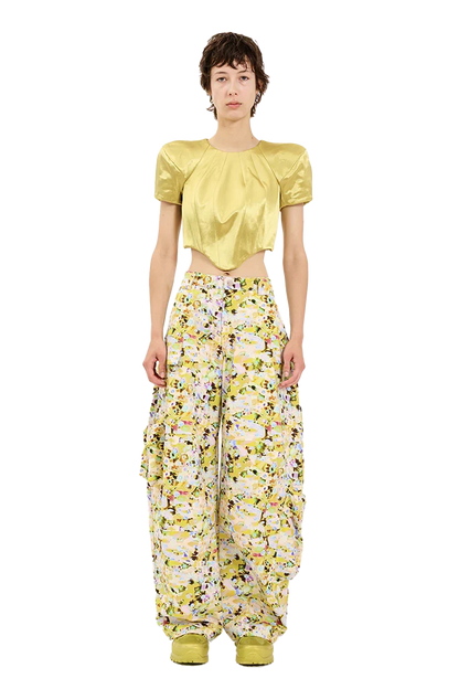 Pants Lawn Cargo Flower