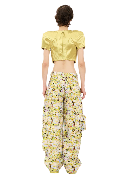 Pants Lawn Cargo Flower
