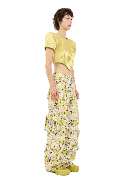 Pants Lawn Cargo Flower