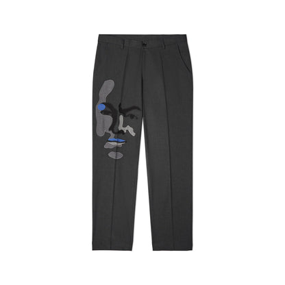 Pants Face Grey