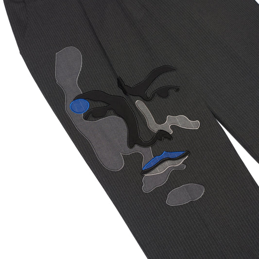 Pants Face Grey