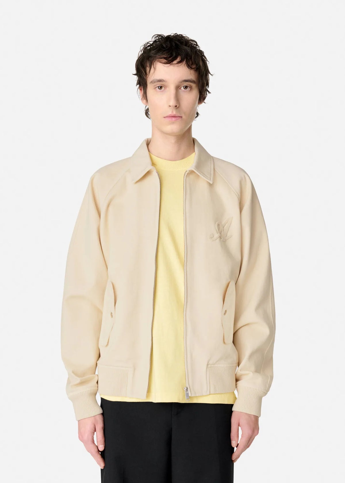 Bomber Jacket Roman Pale Beige