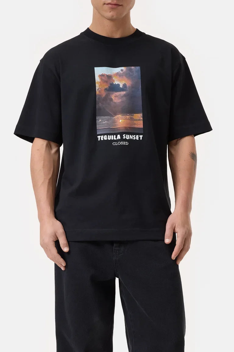 T-shirt Printed Black