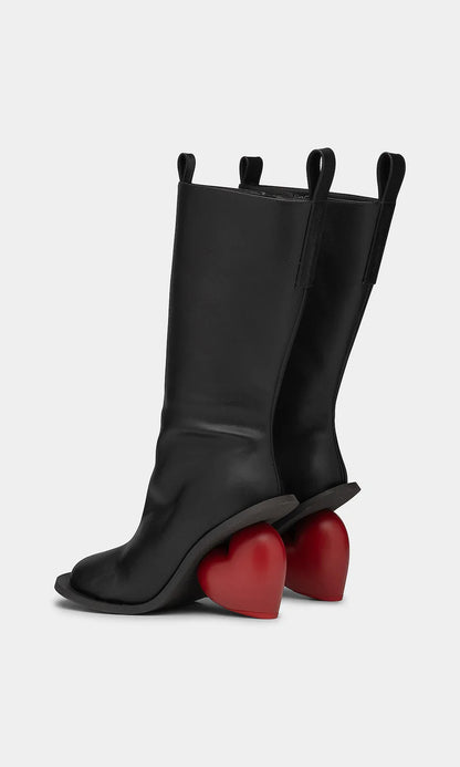 Boots Love Black & Red