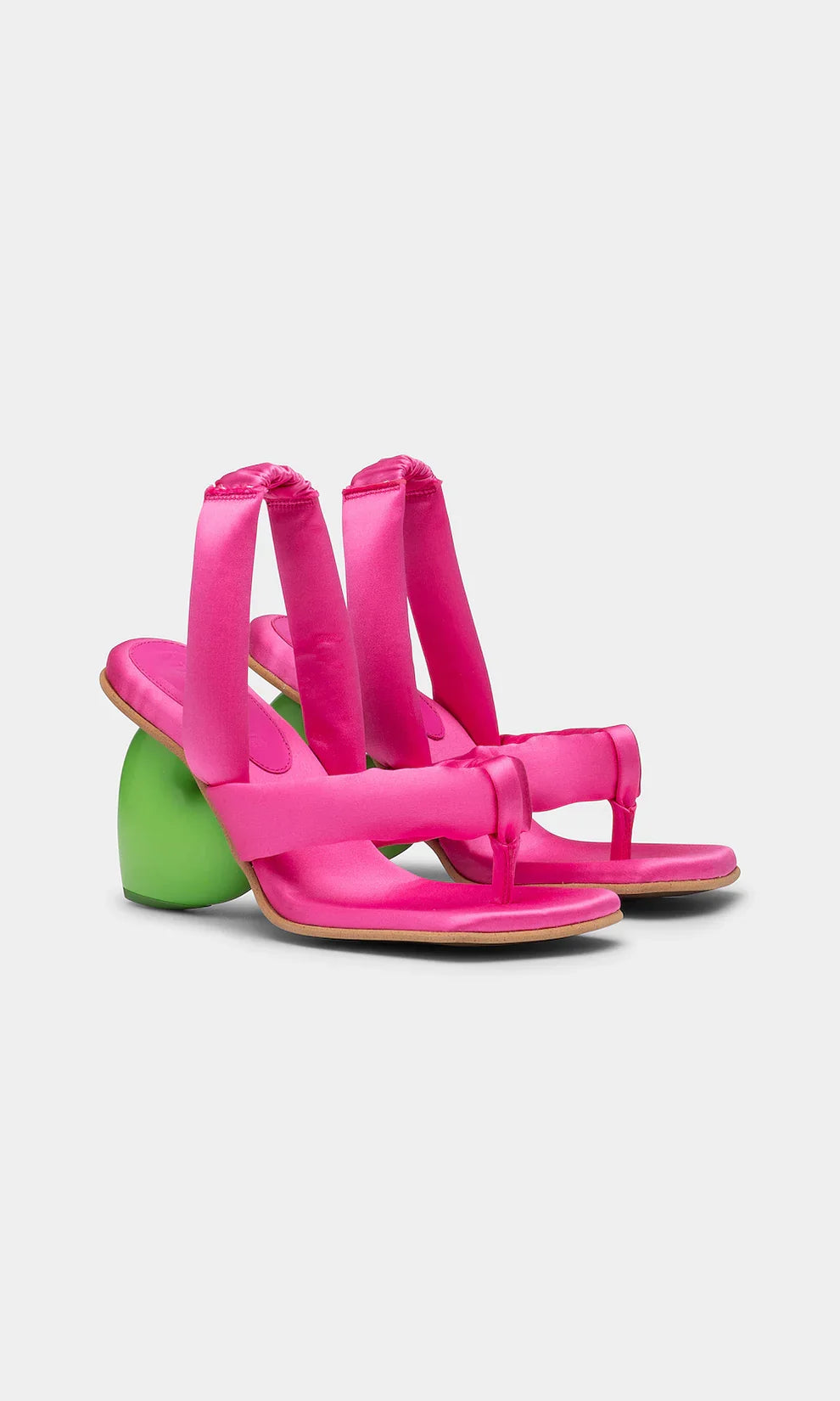 Heels Love Pink & Green