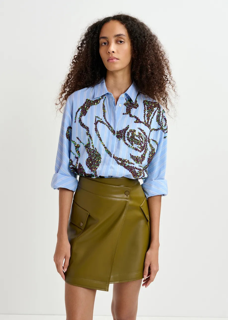 Shirt Godsend Striped Blue