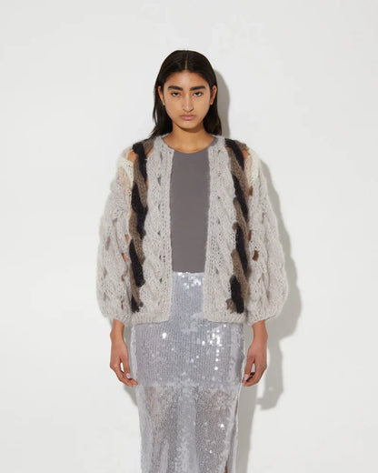 Cardigan Cable Bomber
