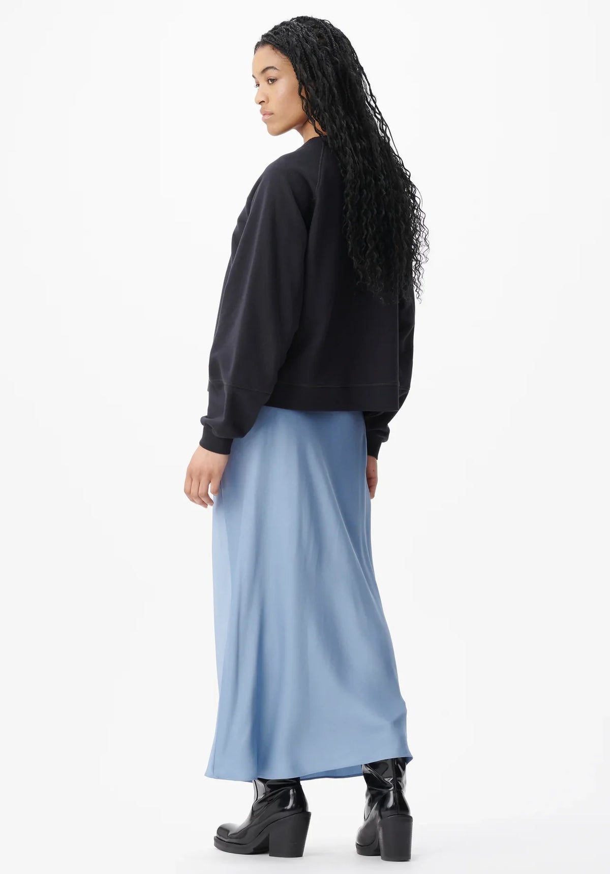 Skirt Sasai Faded Blue