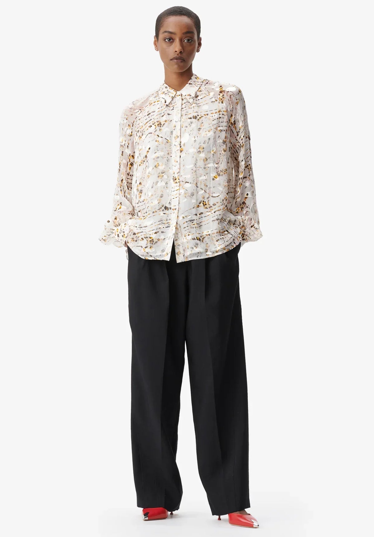 Blouse Brynn White Leo