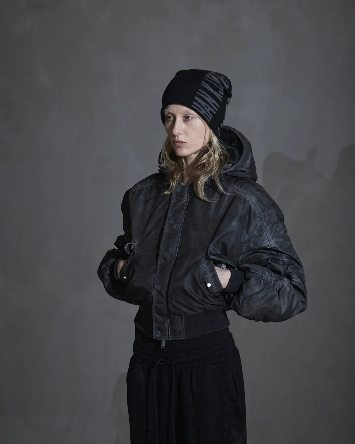 Bomber Jacket Dark Grey
