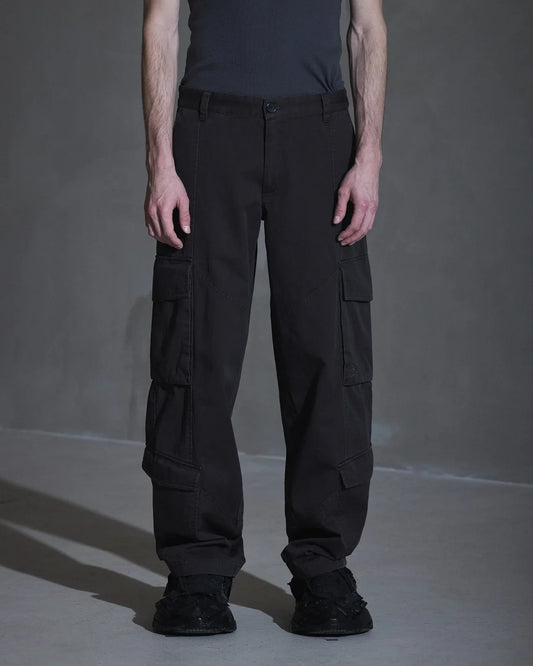 Pants Cargo Twill Dark Grey