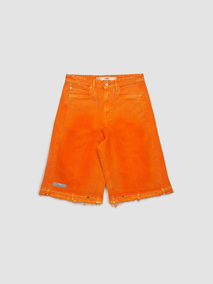 Shorts Lowride Biker Orange