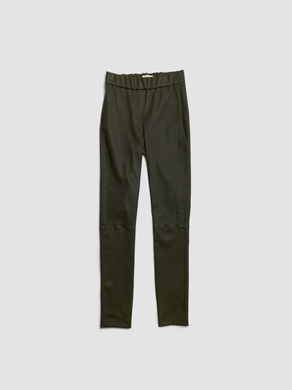 Leather Pants Maribell Green