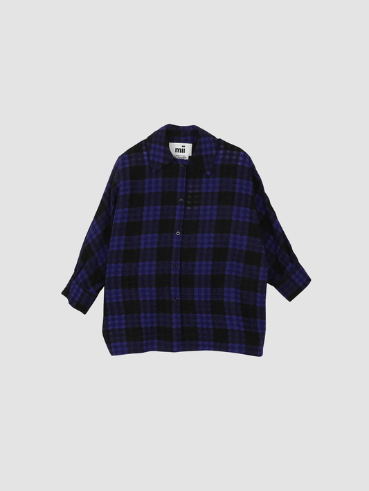 Shirt Manuela Blue & Black