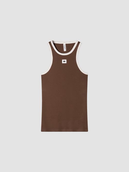 Tank Top Rib Truffle