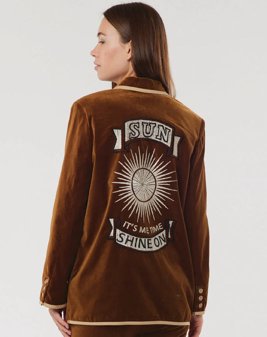 Blazer Simone Brown