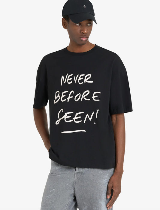 T-shirt Never Before Relax Black