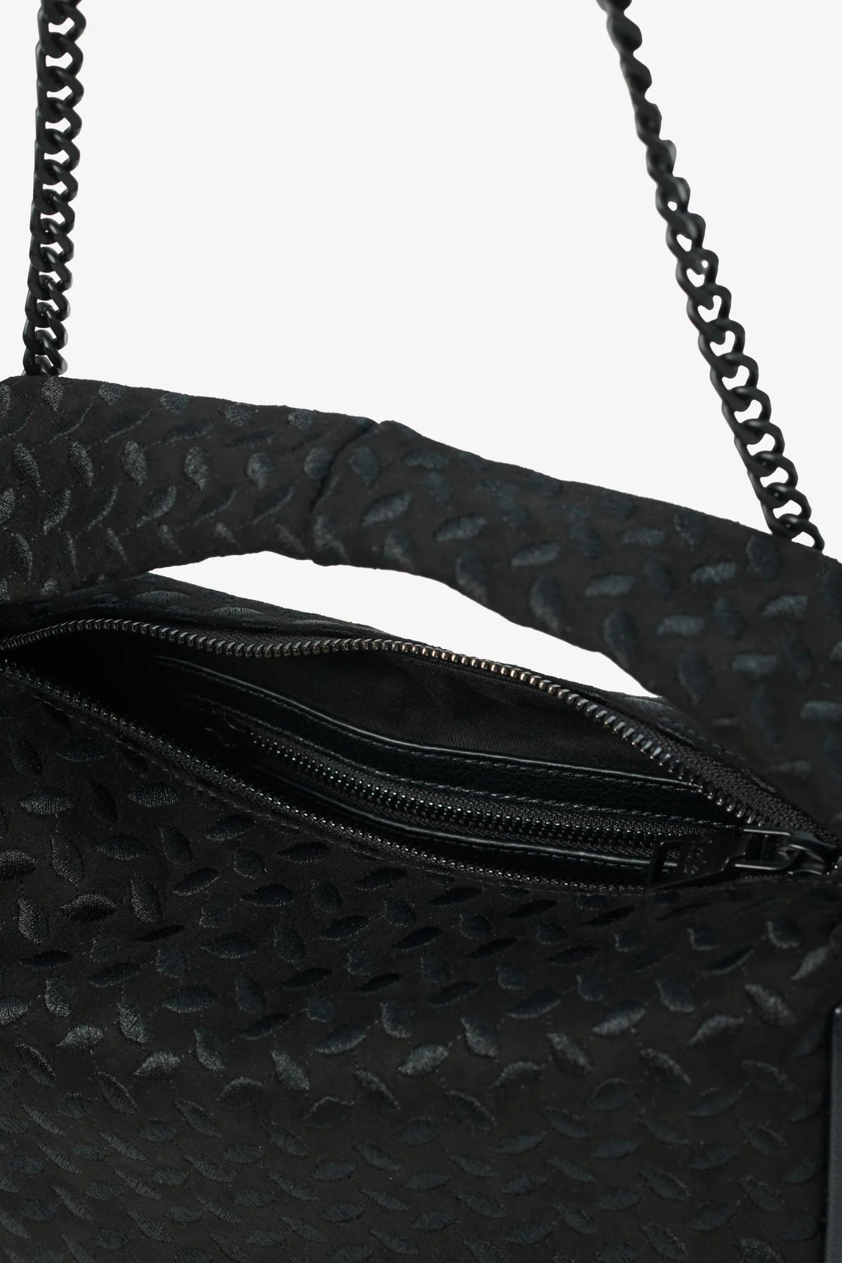 Handbag Merve Suede Black