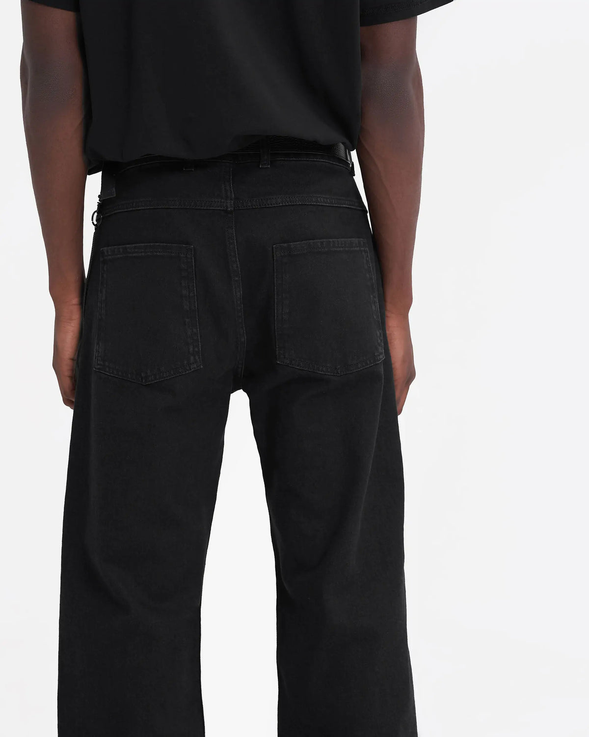 Jeans R2 Straight Leg Black