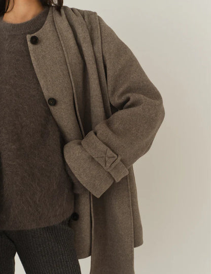 Coat Clooney Cardi Beige