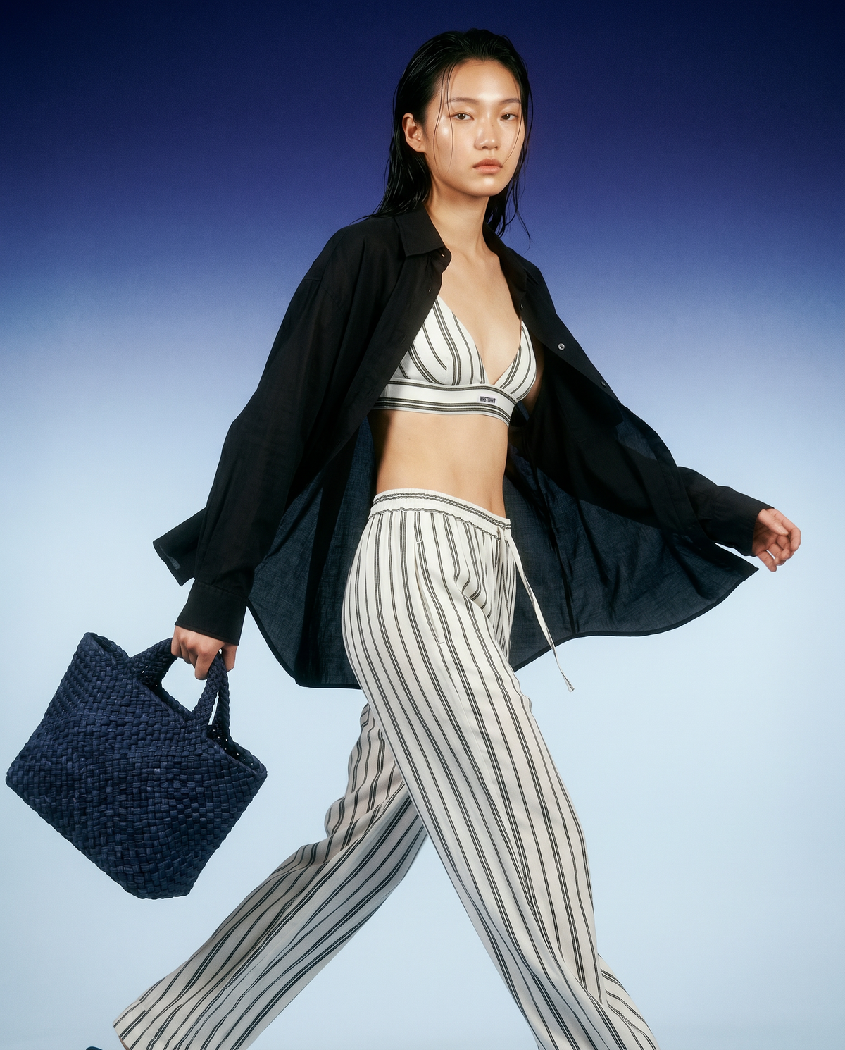 Pants Tavina Black & White